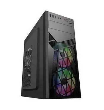 EUROCASE ML N6-560B černá (P001041859565) / Skříň / ATX / 2x USB-A 3.0 / 1x USB-C / 2x 120mm ARGB / bez zdroje