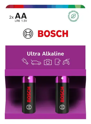 Bosch LR6UA2B/00 / Baterie AA / Alkalické / 1,5V / 2 ks