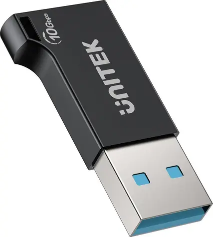 Unitek A1049ABK01 černá / Adaptér / USB-A (M) - USB-C (F)