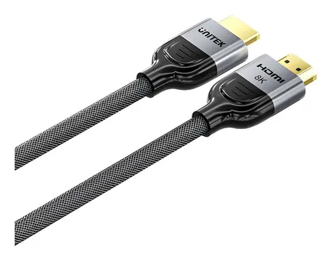 Unitek Kabel HDMI 2.1 opletený / Kabel / 8K / 48 Gbit/s / 144 Hz / 2 m