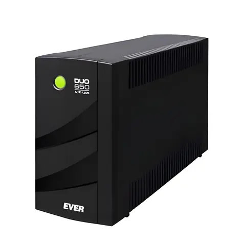 Ever Duo 850 AVR USB / Záložní zdroj UPS / 850 VA / 550 W / Line-Interactive / AVR / USB