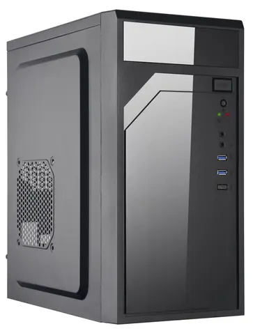 EUROCASE ML M6-590B černá / Skříň / mATX, Mini-ITX / bez zdroje / 2x USB 3.0