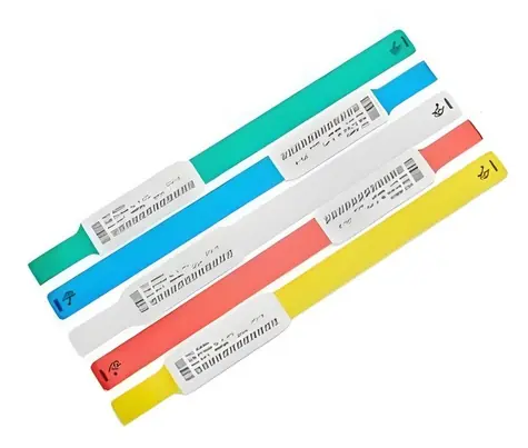 Zebra Wristband červená 25.4x279.4mm / Synthetic / DT / Z-Band Ultra Soft / permanentní lepidlo / 6/box