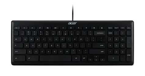 Acer AKW900 černá / Klávesnice / drátová / US layout