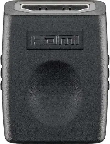 Goobay 68688 černá / Redukce / HDMI(F) - HDMI(F) / HDCP / ARC & HEC