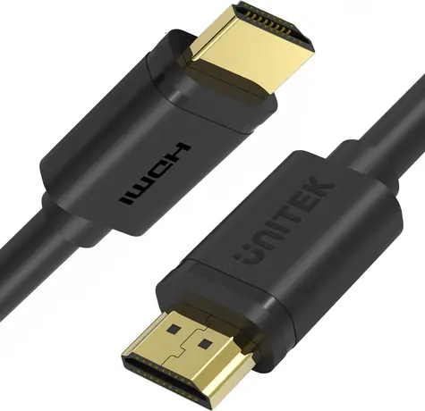 Unitek C11061BK-0.3M černá / Kabel HDMI / HDMI 2.0 / 0,3 m