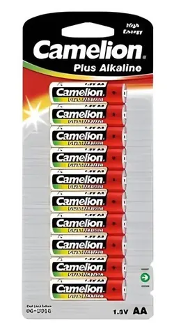 Camelion Plus Alkaline AA (LR06) 10ks / Alkalická baterie / 1,5 V / 2700 mAh