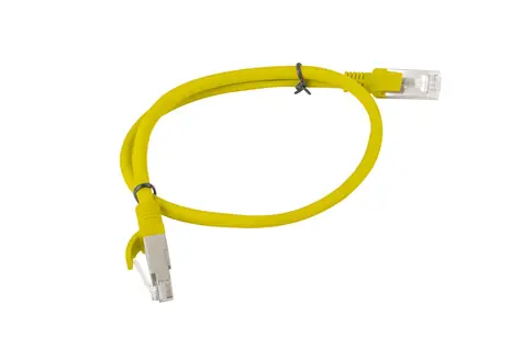 Lanberg CAT6 3m žlutá / Patch kabel / UTP / 10 ks / Fluke Passed