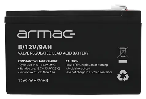 Armac VRLA AGM 12V/9Ah / Akumulátor / bezúdržbový / do UPS
