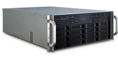 Inter-Tech 4U 4416 černá / Serverová skříň 4U / hloubka 688 mm / E-ATX / 16x HDD hot-swap