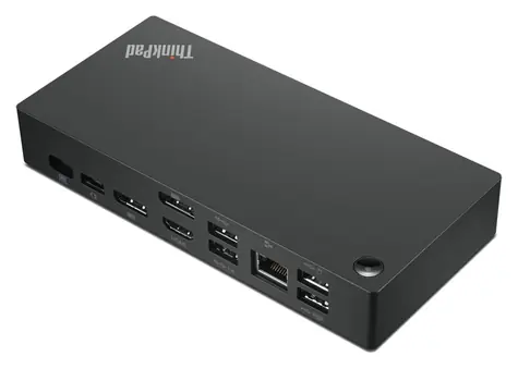 Lenovo ThinkPad Universal USB-C Dock černá / Dokovací stanice / 2x DP / HDMI / 3x USB-A / USB-C / RJ-45