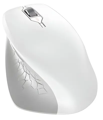 Cherry STREAM MOUSE COMFORT bílá / Ergonomická myš / 4000 DPI / 2.4GHz / USB nano / 1x AA