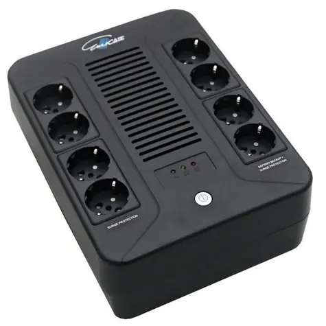 Eurocase EA200PLUS 1000VA-EVO / UPS / Line-interactive / 600 W / 8x zásuvka / USB, RJ11