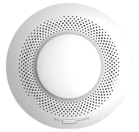 EZVIZ T4C bílá / Bezdrátový detektor kouře / ZigBee / baterie až 3 roky / 360°