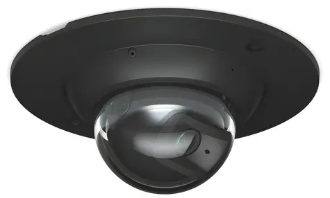 Ubiquiti UniFi AI Dome Flush Mount B černá / Instalační krabice / pro strop a zeď / zápustná montáž