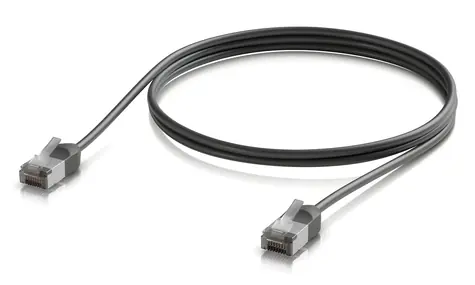 Ubiquiti UniFi Premium Patch Cable Outdoor 1m černá / Patch kabel / Cat6a / venkovní provedení / RJ-45