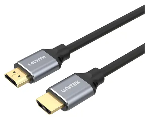 Unitek C140W černá / Kabel HDMI 2.1 / 8K/60Hz / 4K/120Hz / 5 m / 48 Gbit/s