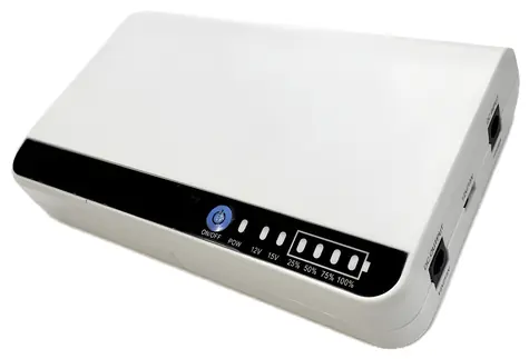 Eurocase DC UPS / Záložní zdroj / 12-15V / 18W / Li-Ion 2200mAh