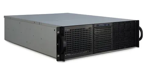 Inter-Tech 3U 30240 černá / Serverová skříň / 3U / ATX, µATX, Mini-ITX / 6x 5,25