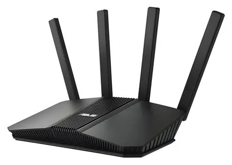 ASUS RT-BE55 černá / Router / Wi-Fi 7 / 2,4 GHz 688 Mbps + 5 GHz 2882 Mbps / 5x LAN 2,5GbE / AiMesh