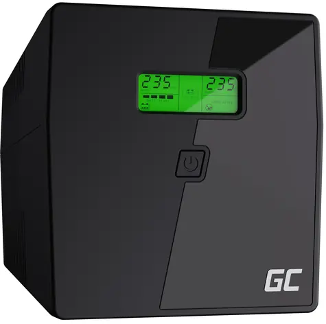 Green Cell 1000VA 700W Power Proof / Záložní zdroj / Line-Interactive / čistá sinusovka / 6ms / 12V/7Ah / 4x IEC