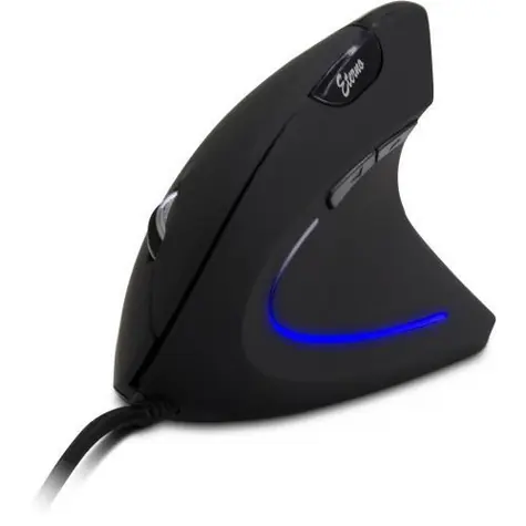 Inter-Tech Eterno KM-206WR / Drátová ergonomická myš / Vertikální / 2400 DPI / USB