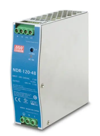 Planet PWR-120-48 / Napájecí zdroj na DIN lištu / 120 W / 48 V / 100-240 V AC
