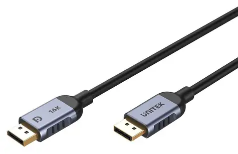 Unitek Kabel DisplayPort 2.1 / Kabel / 8K@120Hz / 1 m