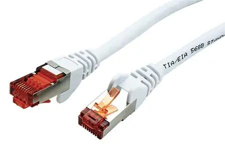 Goobay Cat 6 S/FTP 20 m bílá / Patch kabel / RJ45-RJ45
