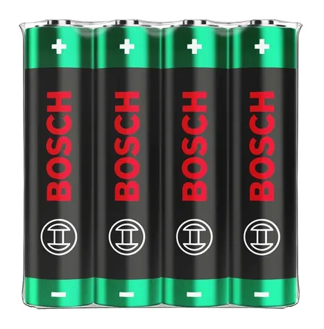 Bosch Super Alkaline AAA 4 ks / Baterie / alkalická / LR03 / 1,5 V