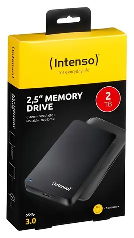 Intenso Memory Drive 2TB černá / Externí disk / 2.5