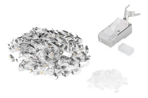 Digitus Modulární konektor CAT 6A 8P8C stíněný / Konektor / RJ45 / STP
