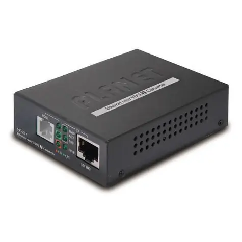 Planet VC-231 / Konvertor / Ethernet - VDSL2 / RJ-11 / dosah 1400 m / 100 Mbit/s