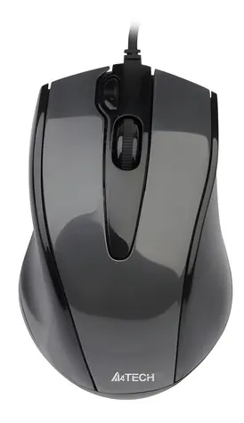 A4Tech N-500F-1 šedá / Myš / USB / 1600 DPI / V-Track / 3 tlačítka