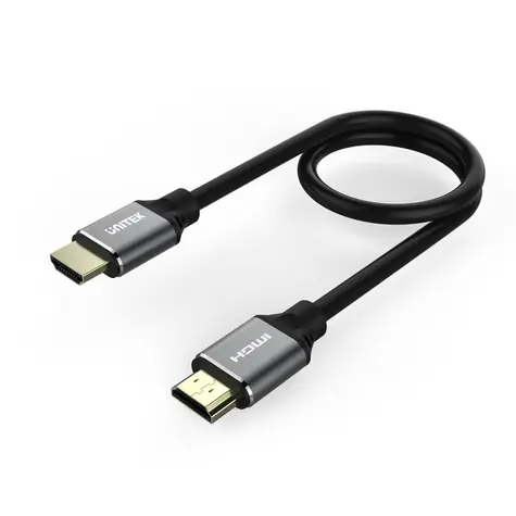 Unitek HDMI 2.1 kabel černá / Kabel HDMI / 8K 60Hz / 4K 120Hz / 48 Gbit/s / 1,5 m