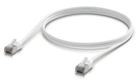 Ubiquiti UniFi Premium Patch Cable Outdoor bílá / Patch kabel / Cat6a / venkovní / 1m