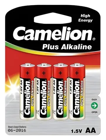 Camelion Plus AA (LR06), 4 ks / Alkalická baterie / 1,5 V / 2700 mAh