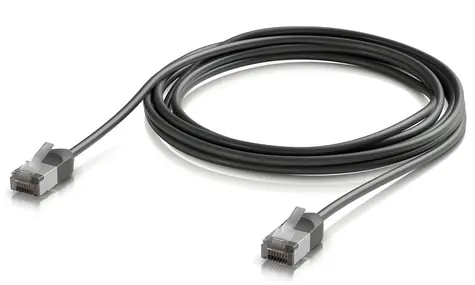 Ubiquiti UniFi Premium Patch Cable Outdoor černá / Patch kabel / venkovní / Cat6a / RJ45 / 3 m