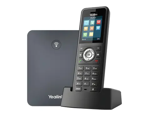 Yealink W79P SIP DECT (základna W70B + ručka W59R) / VoIP telefon / IP67 ručka / Bluetooth / PoE