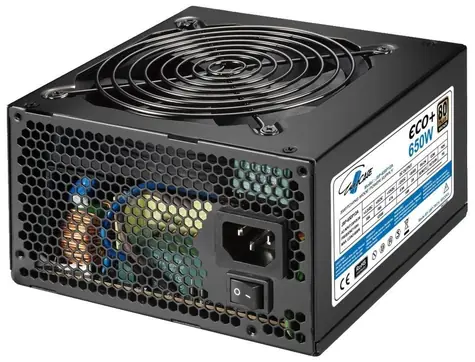 Eurocase Eco+ 650W / Zdroj / ATX / 80PLUS Bronze / 120 mm