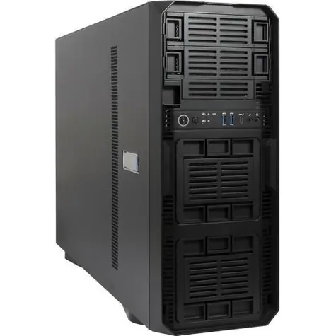 Inter-Tech IPC Server SR-680 černá / Počítačová skříň / Tower / ATX, E-ATX / 8x 3,5