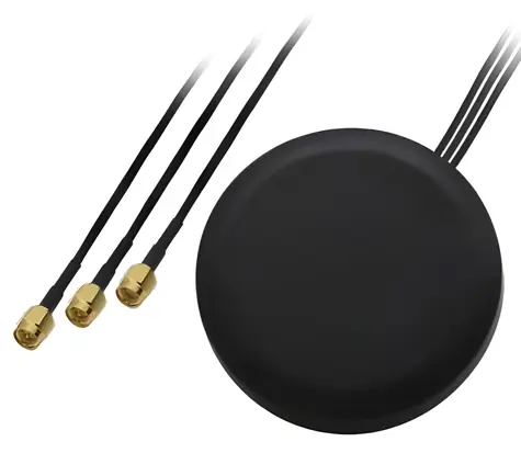 Teltonika 003R-00254 / Kombinovaná anténa / SISO LTE/GPS/Wi-Fi / střešní / 2x SMA + 1x RP-SMA / IP67