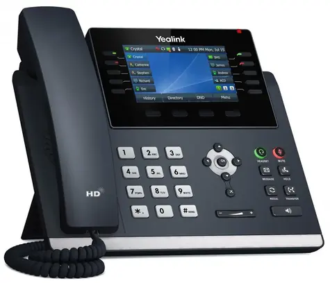 Yealink SIP-T46U šedá / VoIP telefon / 4.3