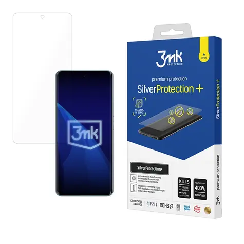 3mk SilverProtection+ / Ochranná fólie / Xiaomi Redmi Note 15 4G/5G / Antimikrobiální