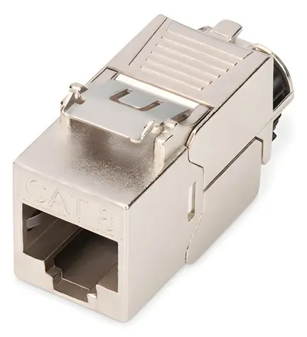 Digitus DN-93816 / Keystone modul / Cat8.1 / STP stíněný / Tool-free / 2000 MHz