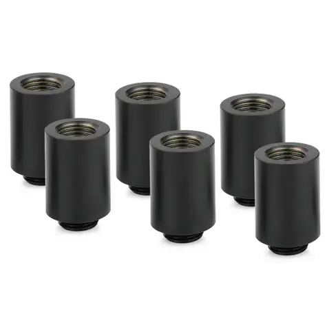 Thermal Grizzly DeltaMate MF28 černá / Prodlužovací kabel / vodní chlazení / G1/4