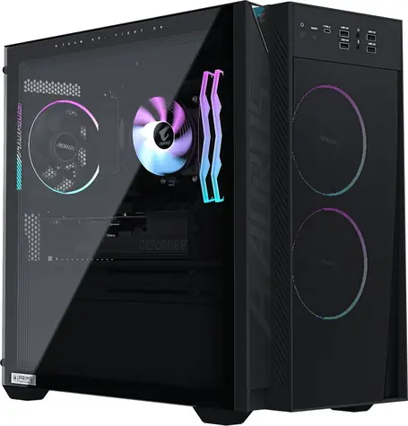 GIGABYTE Aorus Prime 3 AP351 / Počítač / AMD Ryzen 7 9700X / 16GB / RTX 5060 / 1TB SSD / W11H