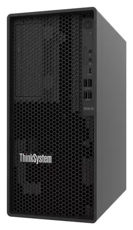 Lenovo ThinkSystem ST45 V3 / Tower server / AMD EPYC 4344P 3.8GHz / 16GB DDR5 / 2x480GB SSD / SW RAID / 500W