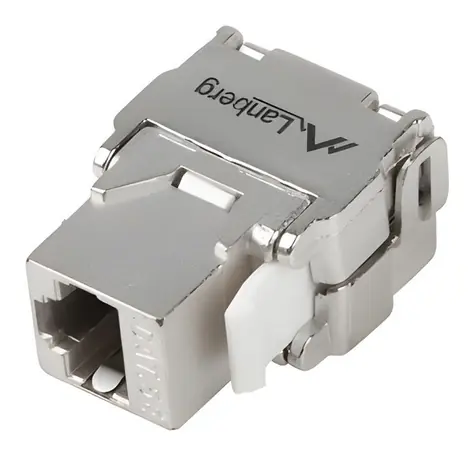 Lanberg Keystone modul RJ45 CAT.5E FTP 180° / Keystone modul / Bez nástrojů / LSA / 568A/B