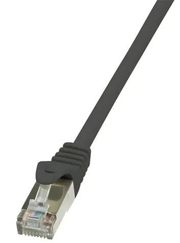 LogiLink černá / Patch kabel / Cat 6 / F/UTP / RJ-45 / 5 m